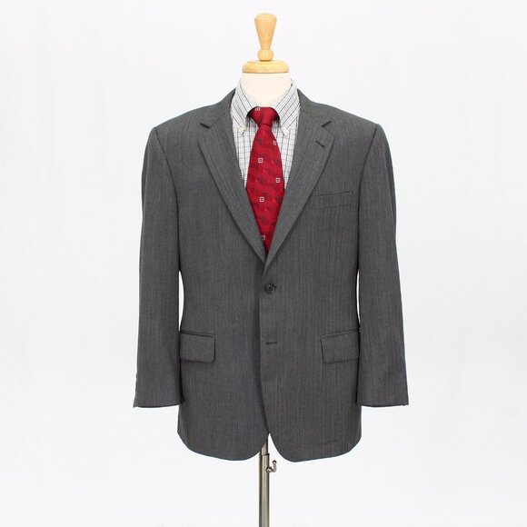 Jos. A. Bank 42S Gray HB 2-Button Sport Coat Blazer Jacket O837 - Picture 1 of 11